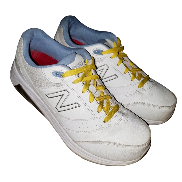 New Balance Shoes New Balance 928 V3 Rollbar Walking Shoes White Leather Sneakers Mens 95 D